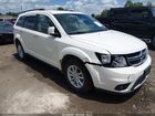 2018 Dodge Journey Sxt Awd Белый vin: 3C4PDDBG0JT477374