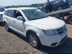 2016 Dodge Journey Sxt White vin: 3C4PDDBG7GT213979
