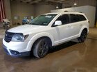 2018 Dodge Journey Crossroad White vin: 3C4PDDGG8JT504281