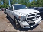 2017 Ram 1500 Express  4x4 5'7 Box White vin: 3C6RR7KT6HG792831