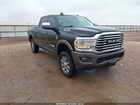 2019 Ram 2500 Longhorn  4x4 6'4 Box Black vin: 3C6UR5GL4KG709072