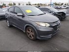 2017 Honda Hr-v Lx Gray vin: 3CZRU5H34HG705098