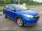 2018 Honda Hr-v Lx Blue vin: 3CZRU5H35JM706297