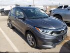 2021 Honda Hr-v 2wd Lx Gray vin: 3CZRU5H35MM724609