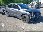 2021 Honda Hr-v Awd Sport Gray vin: 3CZRU6H11MM710338