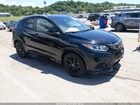 2021 Honda Hr-v Awd Sport Black vin: 3CZRU6H12MM702863