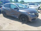2022 Honda Hr-v Awd Sport Gray vin: 3CZRU6H15NM775663