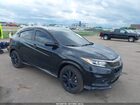 2021 Honda Hr-v Awd Sport Black vin: 3CZRU6H19MM702861