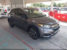 2019 Honda Hr-v Sport Gray vin: 3CZRU6H1XKG712066