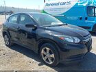 2018 Honda Hr-v Lx Black vin: 3CZRU6H31JG710237