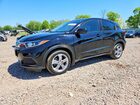 2022 Honda Hr-v Lx Black vin: 3CZRU6H32NM703689