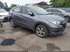 2018 Honda Hr-v Lx Gray vin: 3CZRU6H33JG702981
