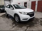 2016 Honda Hr-v Lx White vin: 3CZRU6H3XGM754201