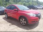 2016 Honda Hr-v Ex Красный vin: 3CZRU6H50GM770375