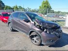2022 Honda Hr-v Awd Ex Purple vin: 3CZRU6H52NM723362