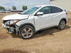2018 Honda Hr-v Ex White vin: 3CZRU6H58JM107675