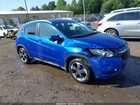 2018 Honda Hr-v Ex-l Blue vin: 3CZRU6H75JM710374