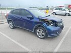2017 Honda Hr-v Ex-l Blue vin: 3CZRU6H78HM721962