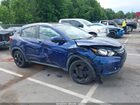 2016 Honda Hr-v Ex-l Blue vin: 3CZRU6H7XGM715739