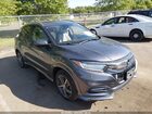 2019 Honda Hr-v Touring Gray vin: 3CZRU6H90KM704145