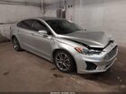 2019 Ford Fusion Sel Silver vin: 3FA6P0CD4KR237975