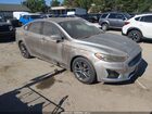 2019 Ford Fusion Sel Silver vin: 3FA6P0CD5KR219758