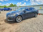 2019 Ford Fusion Sel Black vin: 3FA6P0CD6KR141507