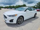 2020 Ford Fusion Sel White vin: 3FA6P0CD9LR177824