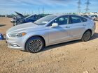 2018 Ford Fusion Titanium Silver vin: 3FA6P0D95JR154869
