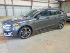 2020 Ford Fusion Titanium Gray vin: 3FA6P0D99LR136619