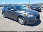 2020 Ford Fusion S Gray vin: 3FA6P0G70LR263091