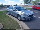 2020 Ford Fusion S Silver vin: 3FA6P0G71LR230908