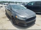 2016 Ford Fusion S Gray vin: 3FA6P0G75GR253128