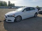 2016 Ford Fusion Se Белый vin: 3FA6P0H73GR225990