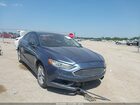 2018 Ford Fusion Se Blue vin: 3FA6P0H74JR109639