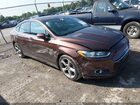 2016 Ford Fusion Se Brown vin: 3FA6P0H75GR237302