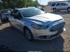 2017 Ford Fusion Se Silver vin: 3FA6P0H76HR359247