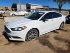 2017 Ford Fusion Se White vin: 3FA6P0H77HR397702