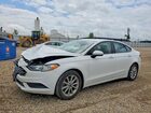 2017 Ford Fusion Se White vin: 3FA6P0H78HR168302