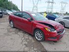 2017 Ford Fusion Se Red vin: 3FA6P0H79HR363129