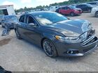 2016 Ford Fusion Se Gray vin: 3FA6P0H94GR131649