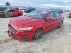 2020 Ford Fusion Se Red vin: 3FA6P0HD0LR256517