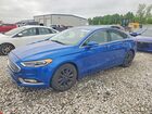 2017 Ford Fusion Se Blue vin: 3FA6P0HD1HR292014