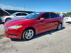 2018 Ford Fusion Se Red vin: 3FA6P0HD1JR223104