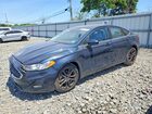 2020 Ford Fusion Se Blue vin: 3FA6P0HD1LR183206