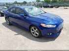 2016 Ford Fusion Se Синий vin: 3FA6P0HD2GR165707