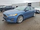 2019 Ford Fusion Se Blue vin: 3FA6P0HD2KR229866