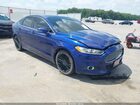 2016 Ford Fusion Se Blue vin: 3FA6P0HD3GR339705