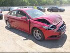 2018 Ford Fusion Se Красный vin: 3FA6P0HD3JR148535
