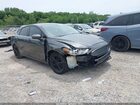 2018 Ford Fusion Se Gray vin: 3FA6P0HD3JR239546